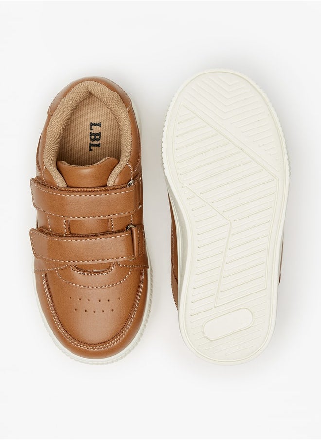 LBL by Shoexpress - Boy's Solid Casual Sneakers Shoes With Hook And Loop Closure Ramadan Collection - Image 1