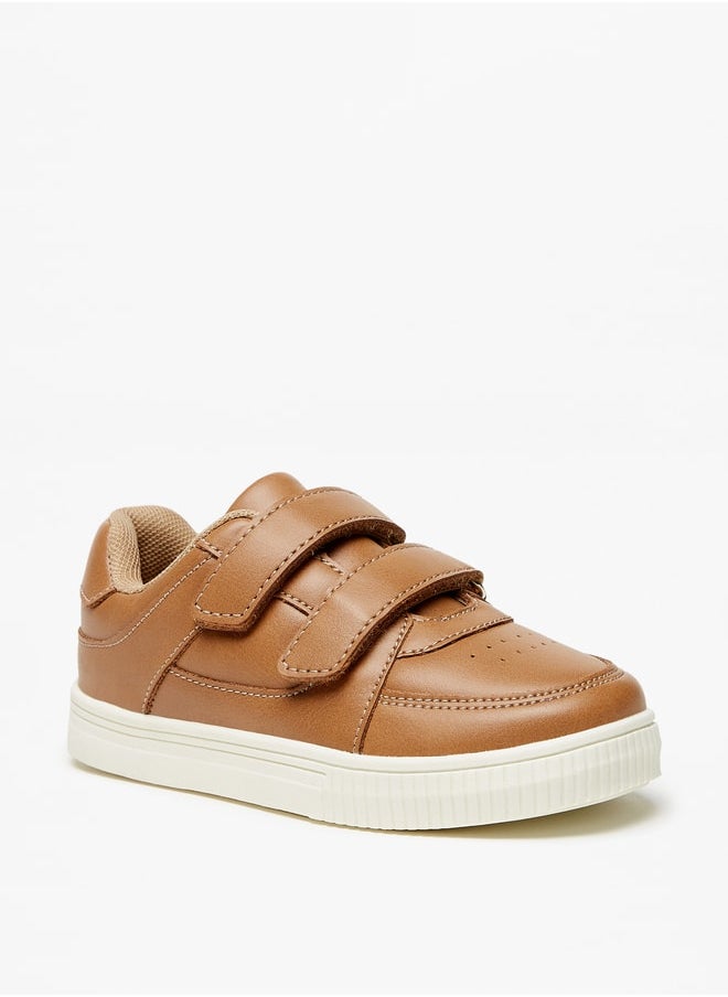 LBL by Shoexpress - Boy's Solid Casual Sneakers Shoes With Hook And Loop Closure Ramadan Collection - Image 1