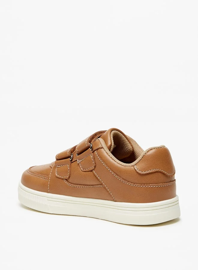 LBL by Shoexpress Boy's Solid Casual Sneakers Shoes With Hook And Loop Closure Ramadan Collection