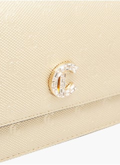 Le Confort Women Monogram Detail Crossbody Bag with Detachable Strap and Magnetic Closure Ramadan Collection  - Image 4
