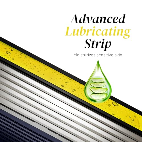 LetsShave Pro 6 Advance Manual Shaving Razor Blades Refills (Cartridge), Pack of 10 + 2 Free, World's First 6-Blade & Precison Back Blade with Argan Oil & Aloe Vera Infused Moisture Bar, Blades for Men - Image 5