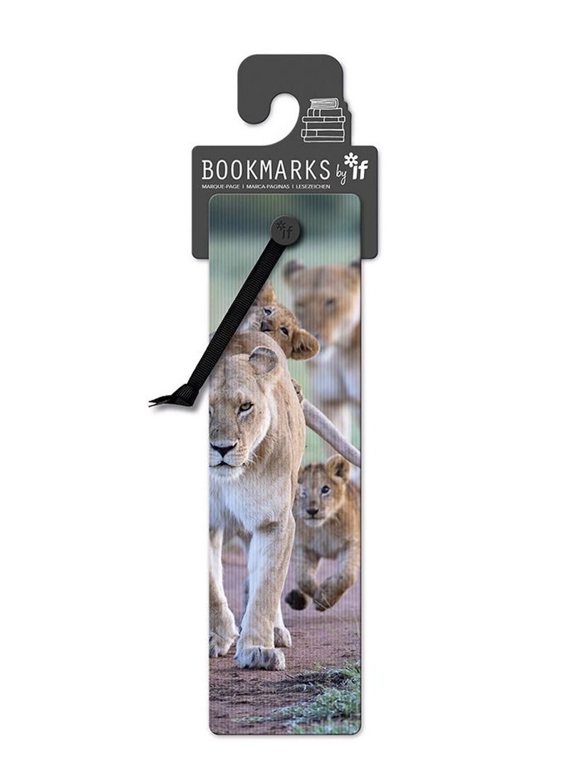 IF 3D Bookmarks - African Lion Cubs