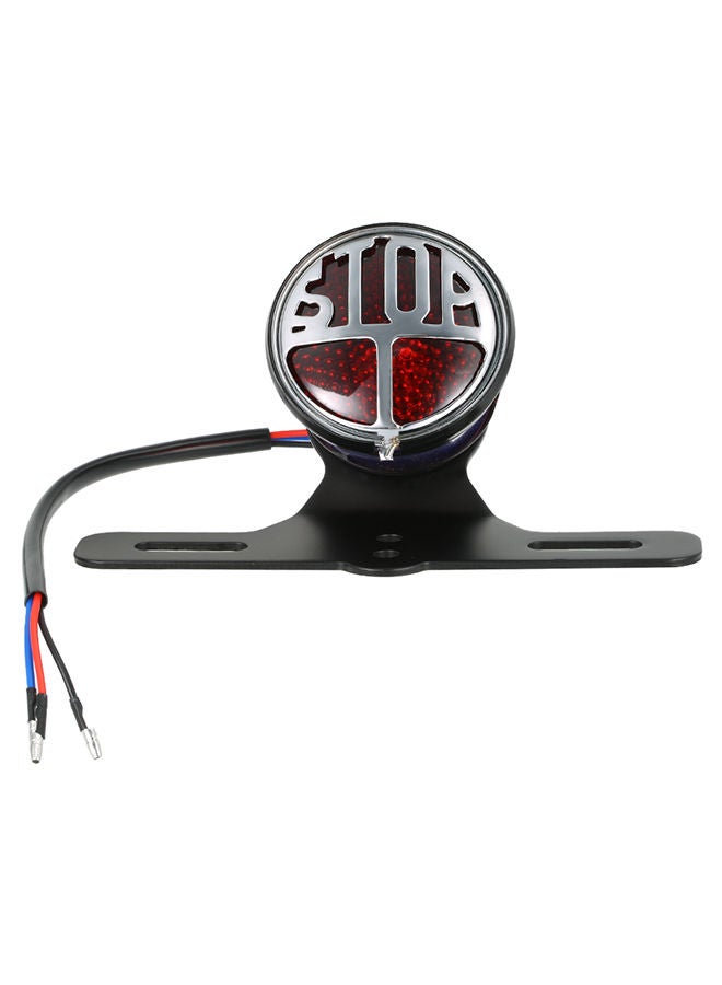 NIBEMINENT License Plate Brake Tail Light For Motorcycle  - Image 1