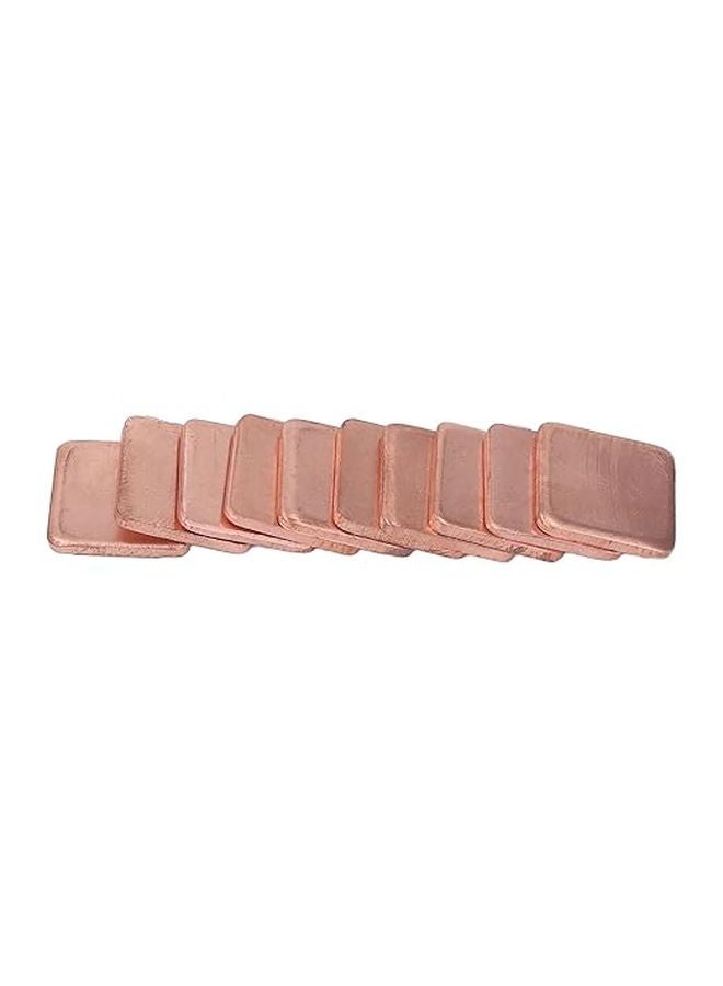 1 8mm Thick Copper Heat Sink 15x15mm for VGA Efficient Cooling Electronic Component - Image 1