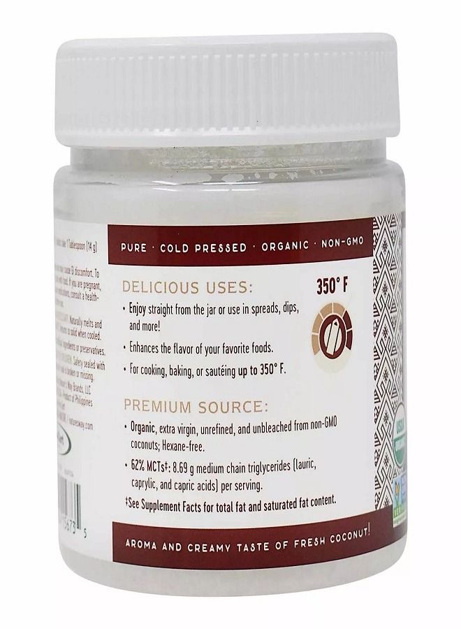 Nature way Nature's Way Organic Extra Virgin Coconut Oil 16 Oz (454 g) - Image 3