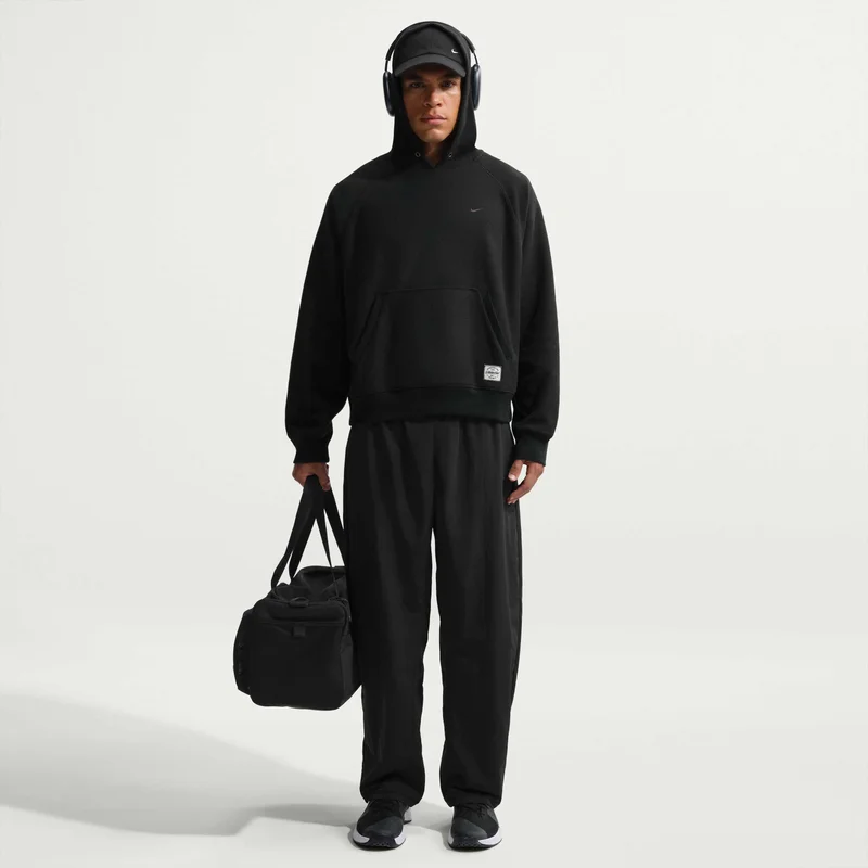 Nike Black Men's Athletic Club Dri-FIT Training Hoodie for Men | Best Price UAE