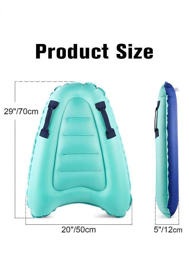 DURKU Inflatable Surf Board for Kids, Lightweight Wave Rider with Handles, Anti-skid Design, Safe Swimming Mat for Beach and Water Activities - Image 4