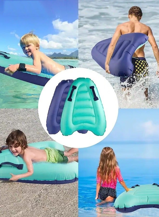 DURKU Inflatable Surf Board for Kids, Lightweight Wave Rider with Handles, Anti-skid Design, Safe Swimming Mat for Beach and Water Activities - Image 3