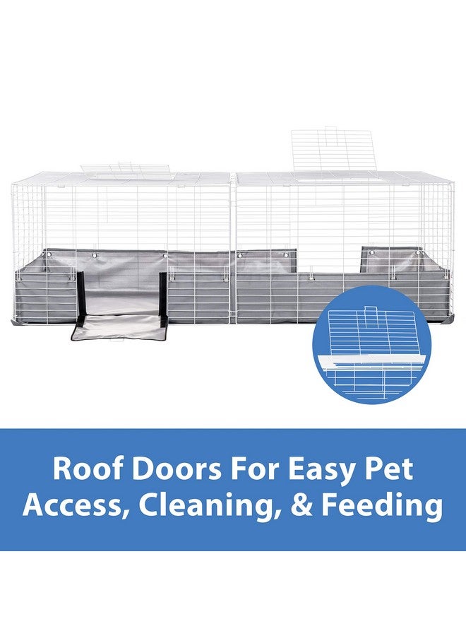 كايتي إضافة على السطح لموئل الأرانب أو خنازير غينيا من Kaytee، مقاس 60 × 30 بوصة - Image 5