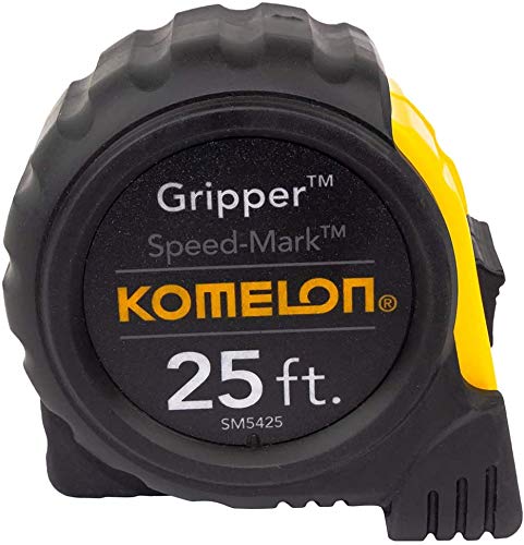 Komelon Usa Sm5425 25' X 1" White Speed Mark Tape Measure 4-Pack - Image 2