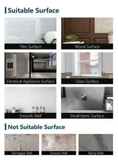 XiuWoo Desktop Stickers Self Adhesive Marble Wallpaper Kitchen Cabinets Desktop Stickers Home Decor Film  - Image 4