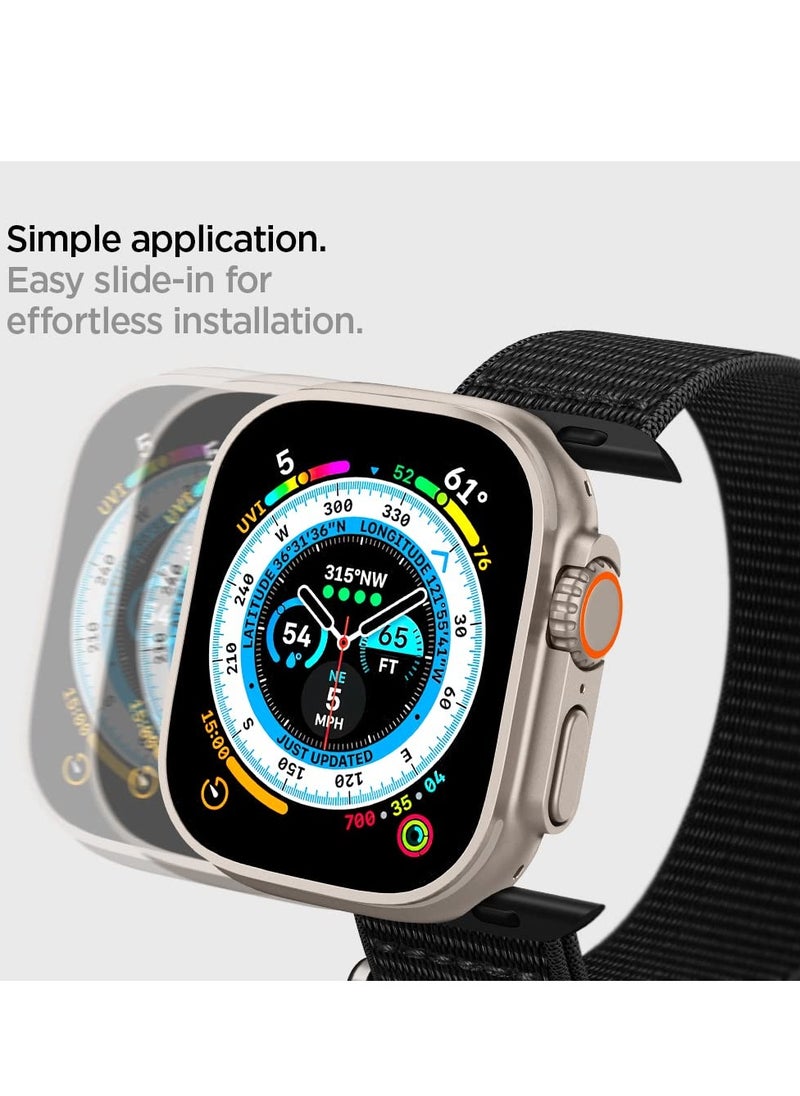 SYOSI - Designed for Apple Watch Band Adjustable Velcro Sport Solo Loop Band Strap for Apple Watch Ultra2 Apple Watch Ultra 49mm Series 9 8 SE27 6 SE 5 4 3 2 1 45mm 44mm 42mm Black - Image 1