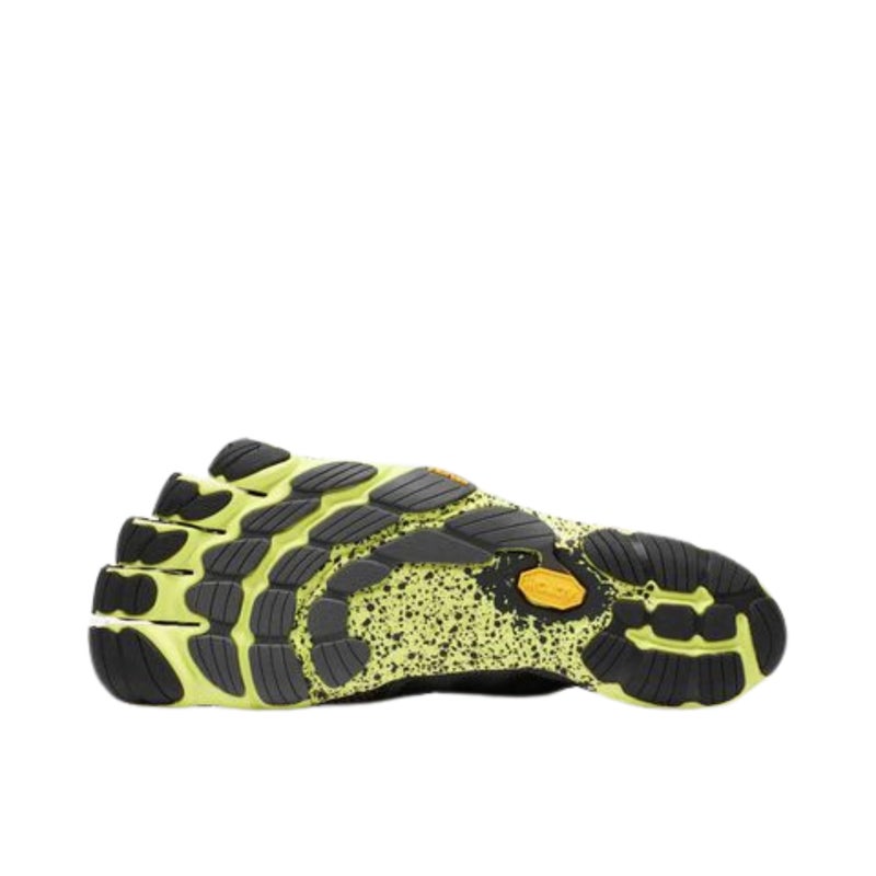Vibram Men's FiveFingers V-Run Shoe, Black/Yellow, 49 EU / 13-14 US - Image 2