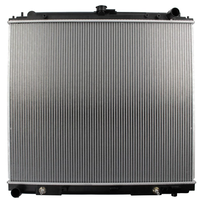 TRQ Radiator Assembly Aluminum Core Compatible with 0519 Nissan Frontier 0512 Pathfinder 0515 Xterra 0912 Suzuki Equator CU2807 NI3010204
