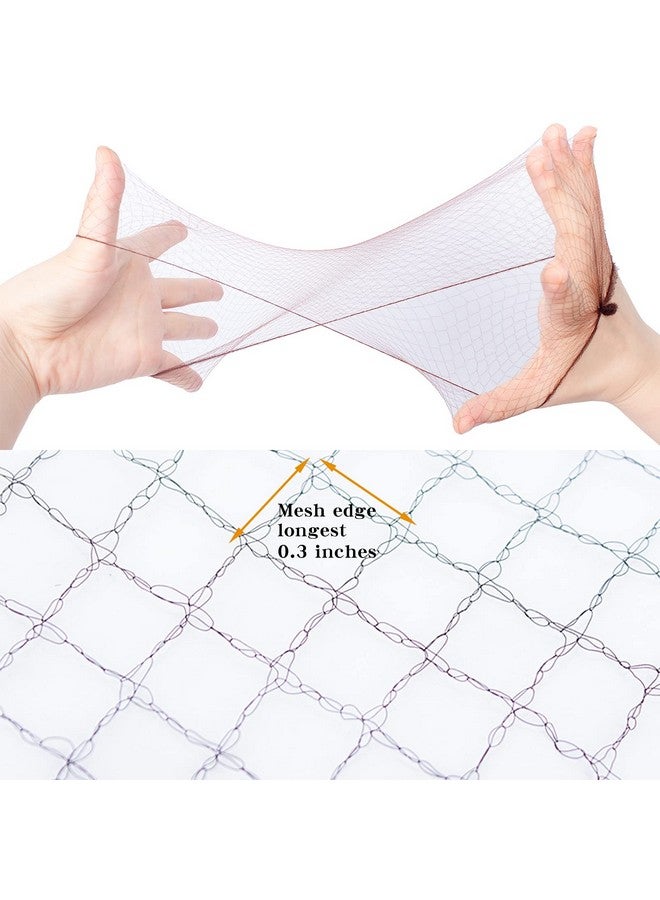 ويكين شبكة شعر ويكين، 30 قطعة، بني غامق، 22 بوصة، غير مرئية، قابلة للتنفس، قابلة للتمدد، خفيفة الوزن وقابلة لإعادة الاستخدام، للنساء، خدمة الطعام، النوم، كعكة الباليه، الشعر المستعار، العمل والمزيد - Image 2