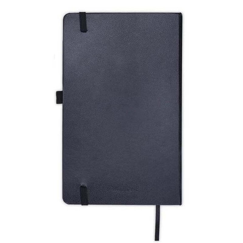 Santhome BARON Expanded A5 Hard Cover Notebook|288 Pages Premium Ruled Journal with Pen Loop, Paper Pocket & Elastic Closure|Smooth 80gsm Cream-White Paper|Professional Writing Diary for Work & Study - Image 5