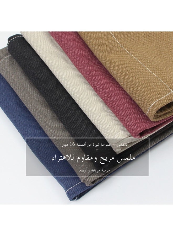 Thickened Canvas Denim Apron Home Barista Kitchen Restaurant Barber Work Apron Logo - Image 3