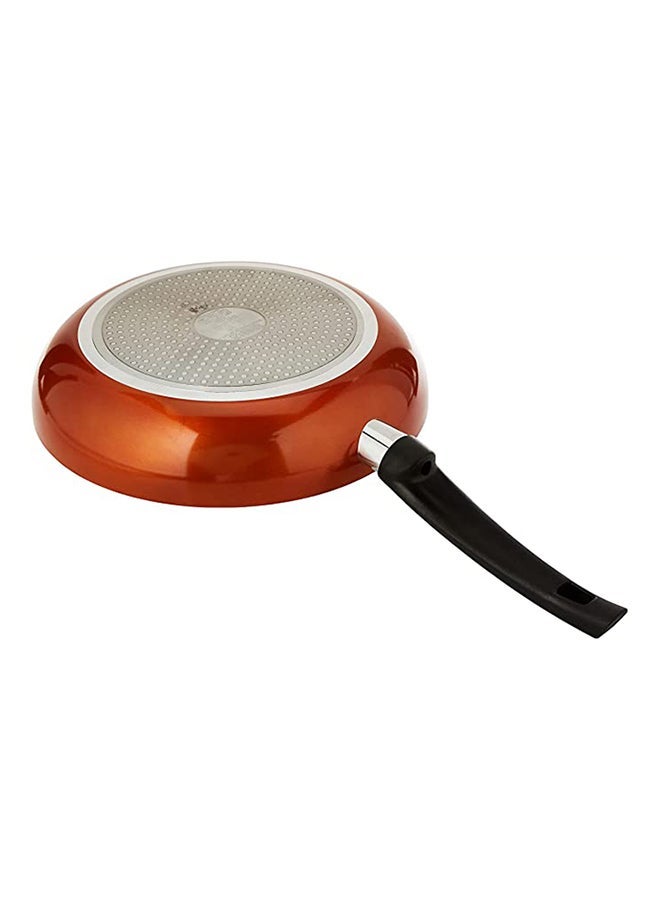 3-Piece Ultra Press Aluminium Non-Stick Induction Bottom Cookware Set Frypan 1x28, Kadai With Lid 1x28cm Coloured 28cm - Image 5