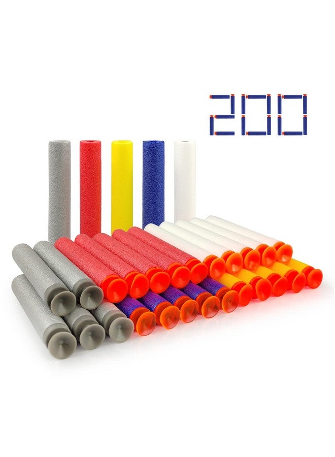 ArtRIght Toy Bullet Foam Dart Bullets for Guns Multicolour (20 nos) - Image 2