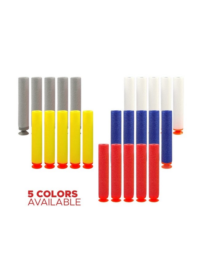 ArtRIght Toy Bullet Foam Dart Bullets for Guns Multicolour (20 nos) - Image 4