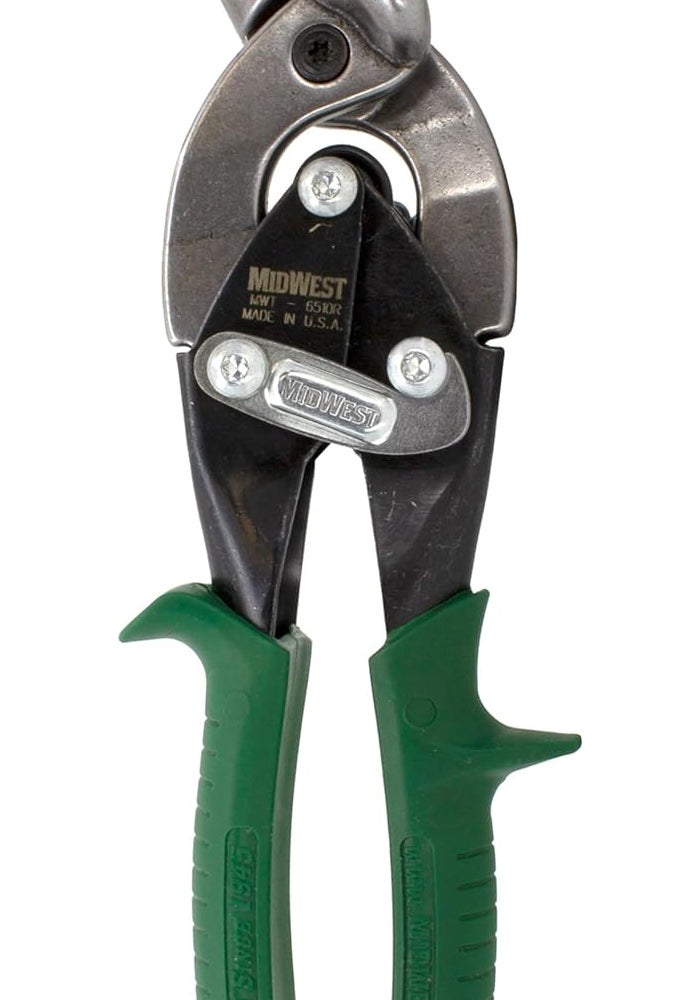 MIDWEST TOOL 5.5" Forged Molybdenum Alloy Steel Right Hand Sheet Metal Shears - Image 1