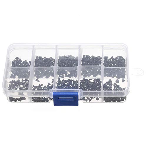 Laprite 500 PCs Alloy Steel Laptop Notebook Computer Screws Kit for IBM, HP, Lenovo, Samsung, Dell Sony, Toshiba - Set of 500 PCs - Image 4