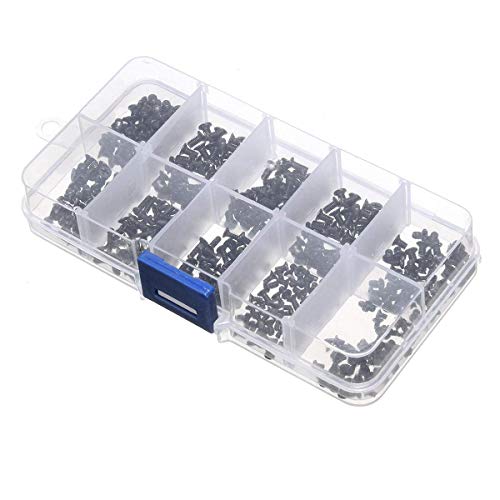 Laprite 500 PCs Alloy Steel Laptop Notebook Computer Screws Kit for IBM, HP, Lenovo, Samsung, Dell Sony, Toshiba - Set of 500 PCs - Image 5