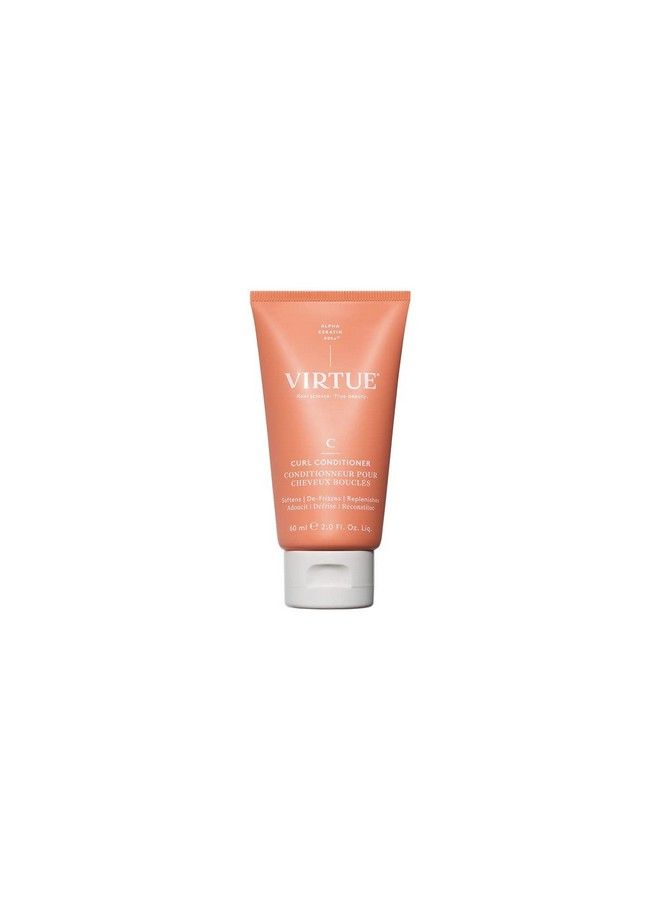 VIRTUE Curl Conditioner | Travel Size | Hydrates Nourishes & Repairs Curly Hair - Image 1