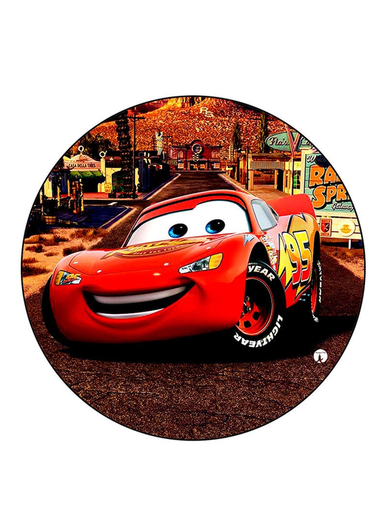 Disney Character Printed Mouse Pad Round  Multicolour