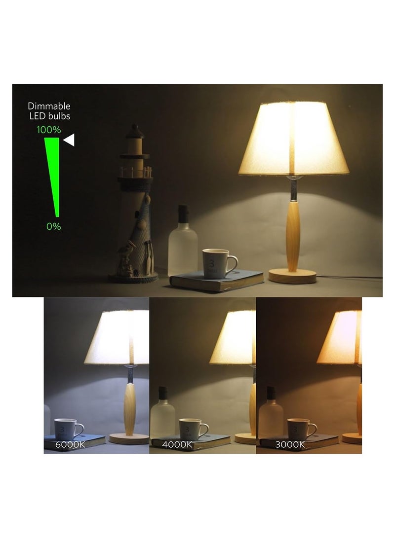 R7S Dimmable Linear LED Bulb, 118mm Natural White 4000K 1000 Lumen, Double Ended J Type 10W Halogen Replacement Bulb for Floor Lamp, Work Light, Security Light, 2Pcs - Image 2