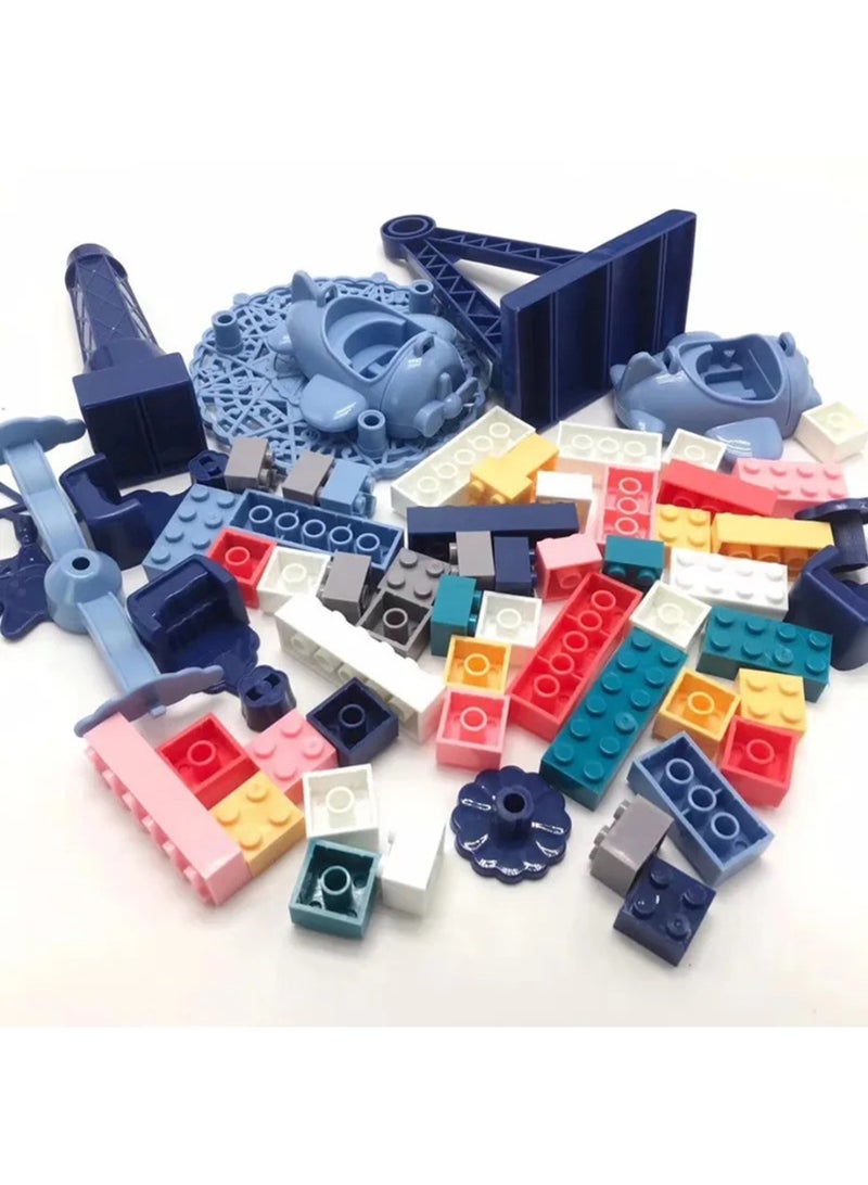 3D Building Blocks with Table Educational Toys for Children Boys Girls Early Education Toys Puzzle 69 Pieces - Image 3