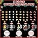 Traplace 5 PCS Light Up Christmas Necklace Colorful LED Christmas Light Necklaces 3 Modes Christmas Party Favors Glowing Xmas Necklace with 9 Glow Bulbs Xmas Necklaces Decorations for Winter Theme Party Accessories - Image 4