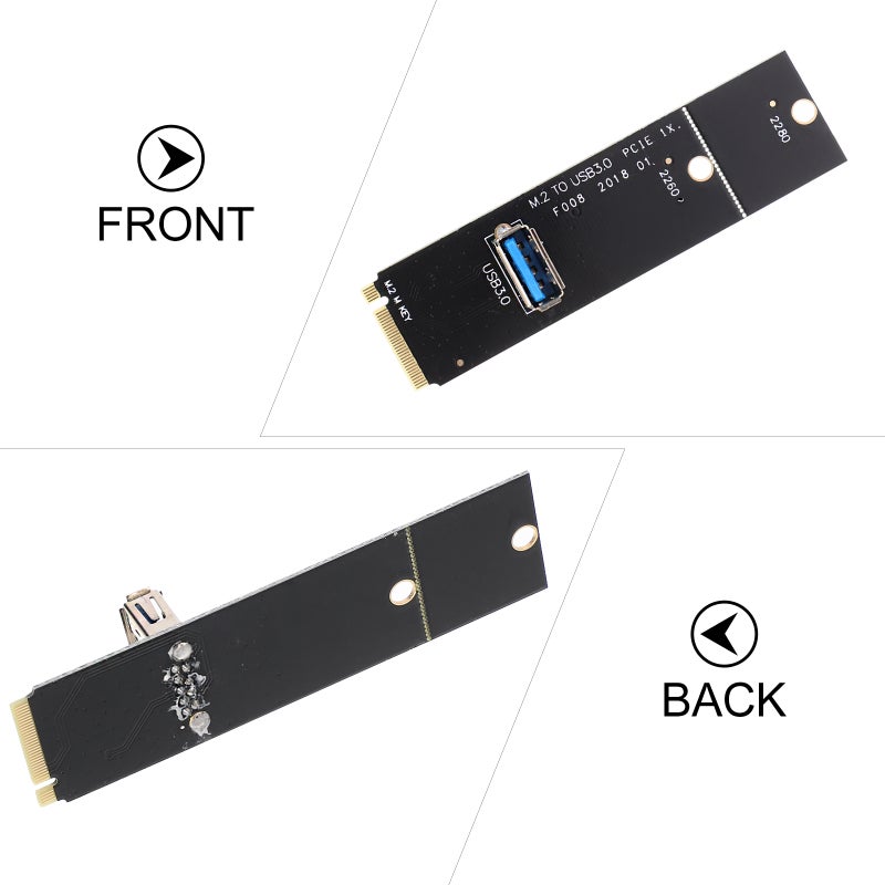 8 pcs USB 3.0 .2 Expansion Cards to PCIE USB 3.0 Computer Expansion Cards - Image 4