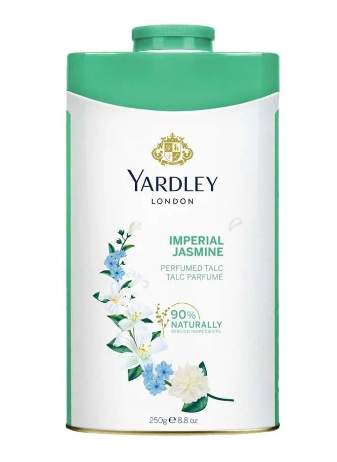 Yardley Yardley London Imperial Jasmine Talc Powder - 250 gm  - Image 1