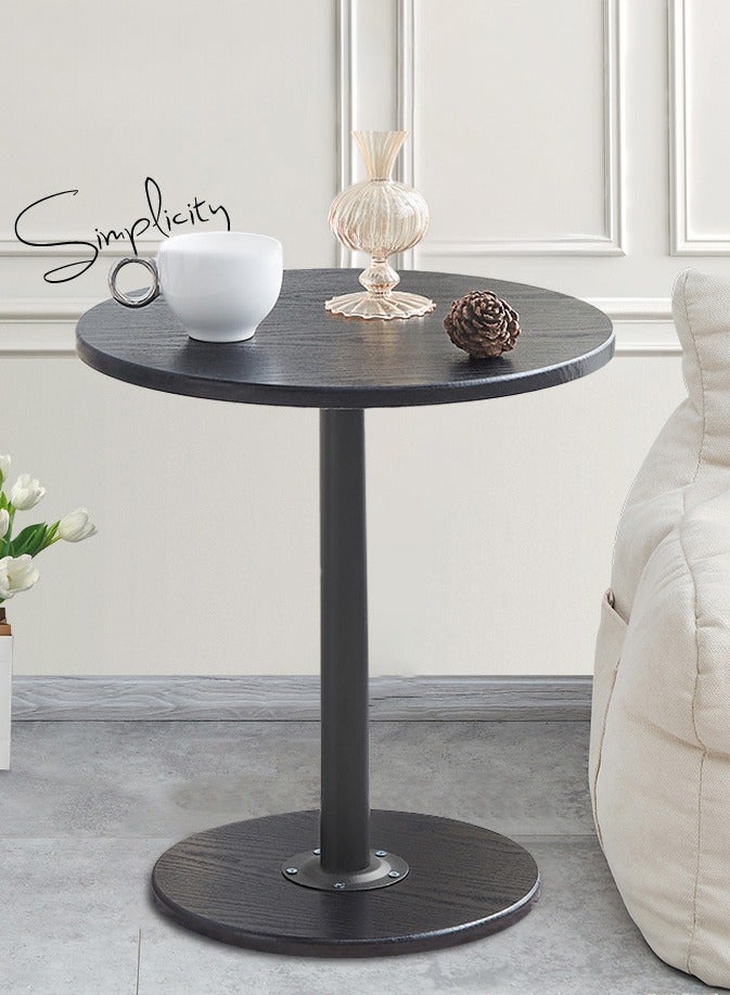 XiuWoo Metal Frame Coffee Table Side Table End Table TV Tray Table for Sofa Bedside Living Room Bedroom Small Spaces - Image 2