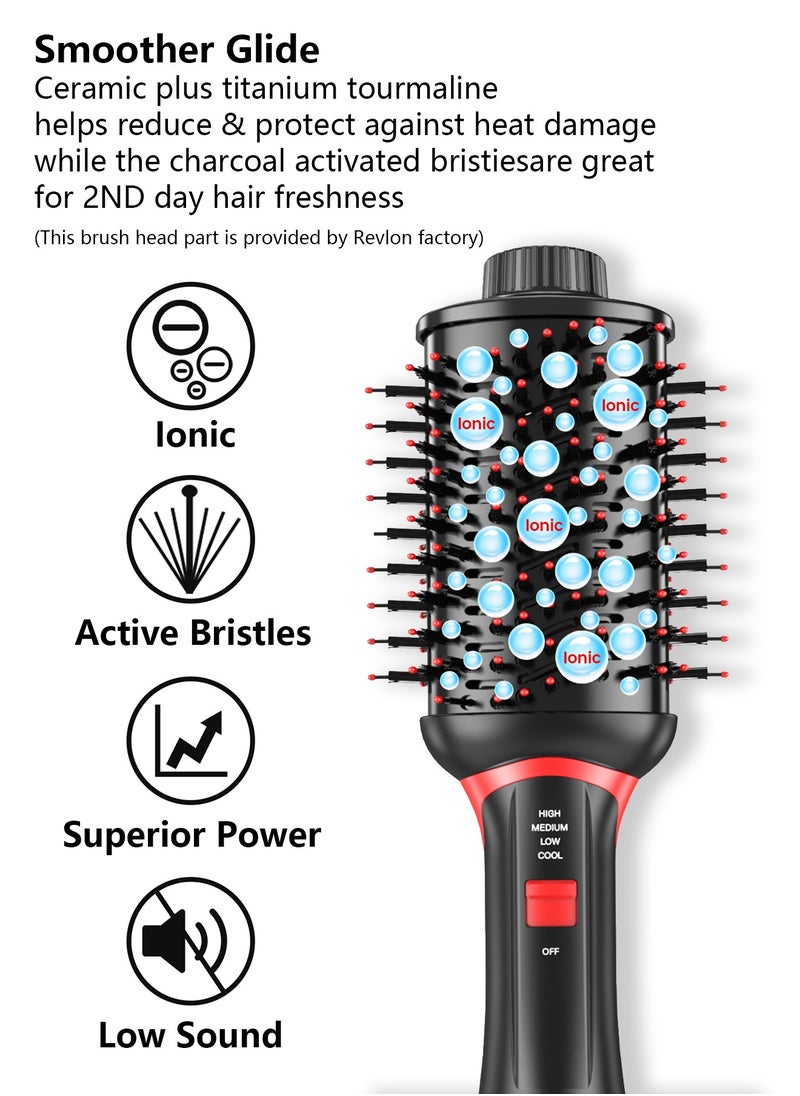 Professional Hair Dryer Brush and Hot Dryer Electric Comb One Step Hair Dryer Fast Hair Straightener 3 in 1 Design - pzsku/Z352E48DC901AAF92A5D4Z/45/_/1733131221/ac76d9c9-1dd6-4c42-9298-cf541e7b3ded