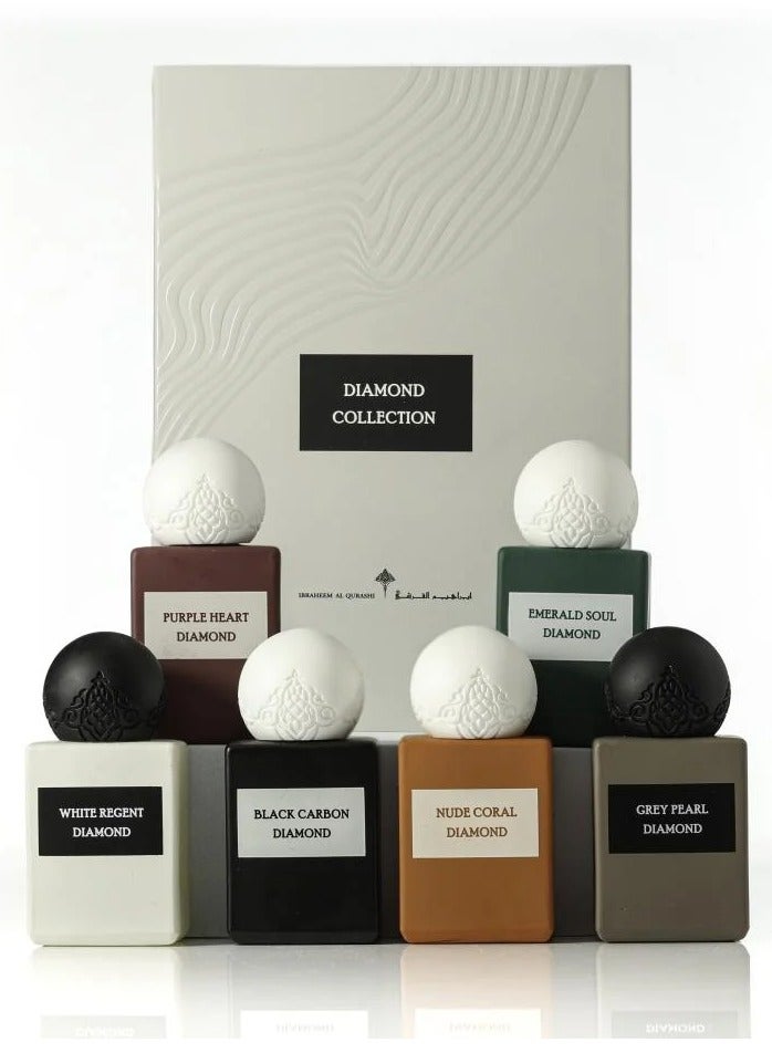 IBRAHIM ALQURASHI Mini Diamond Collection – 6 Perfumes (10ml Each) - Image 1