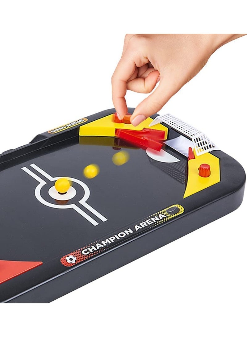 SYOSI 2 in 1 Sports Tabletop Game for Kids, Soccer and Hockey Table Game for Indoor Fun, Includes Pucks, Balls, and Strikers, Fits on Table or Floor for Hours of Action-Packed Play - Image 4