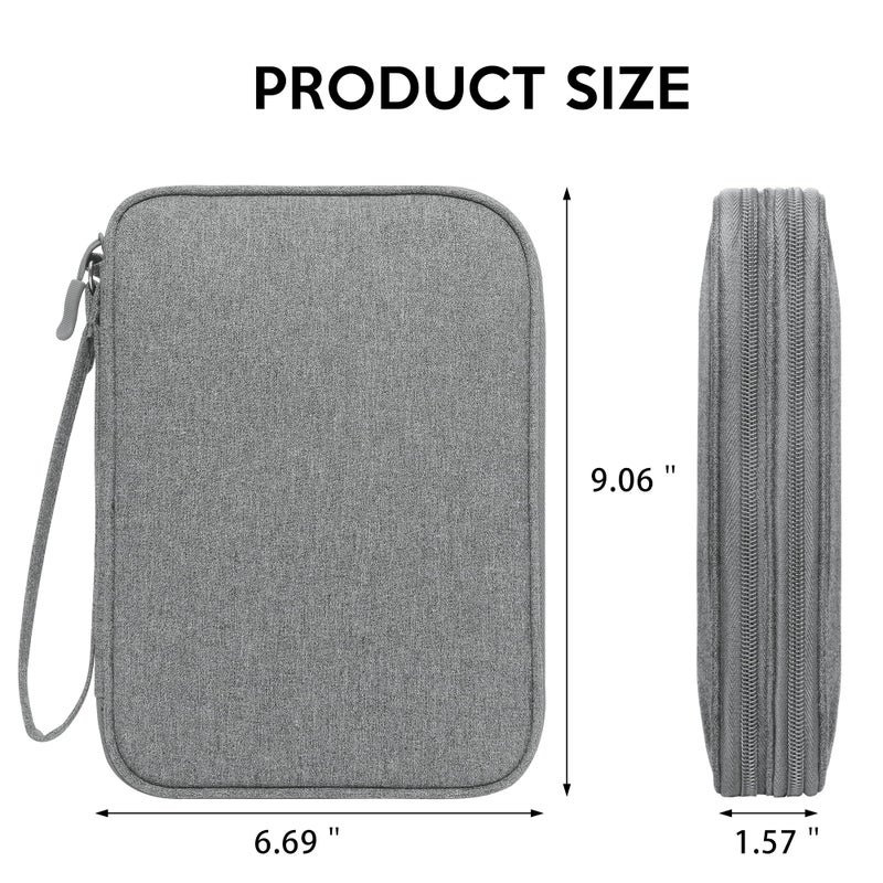 CILLA Electronics Organizer Travel, Travel Cord Organizer Case, Compact Electronics Accessories Bag for Cable, Cord, Charger, Phone - Image 2