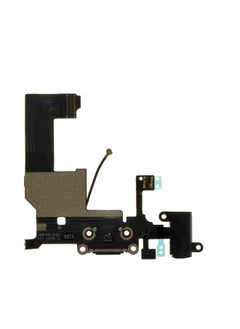 Generic Charge Port for Apple iPhone 5 Black CDMA & GSM  - Image 2