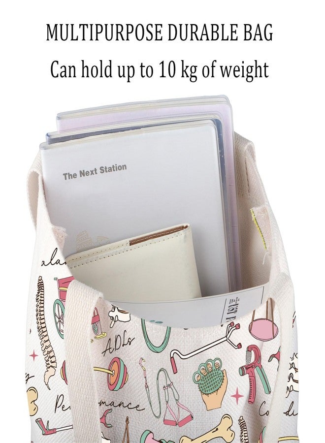 BNQL Physical Therapy Tote Bag Pt Gifts Physical Therapist Gift Physical Therapist Appreciation Gift Physical Therapy Shoulder Bag - Image 5