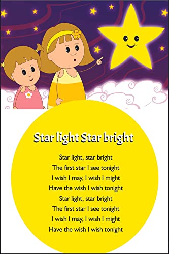 Yellow Alley Nursery Rhymes Sticker Poster Combo For Kids LearningSet Of 3Toddlers Educational PosterPoster For DecorationWall PosterPerfect For Kindergarten Nursery and HomeschoolingSelf Adhesive Paper poster  - Image 4
