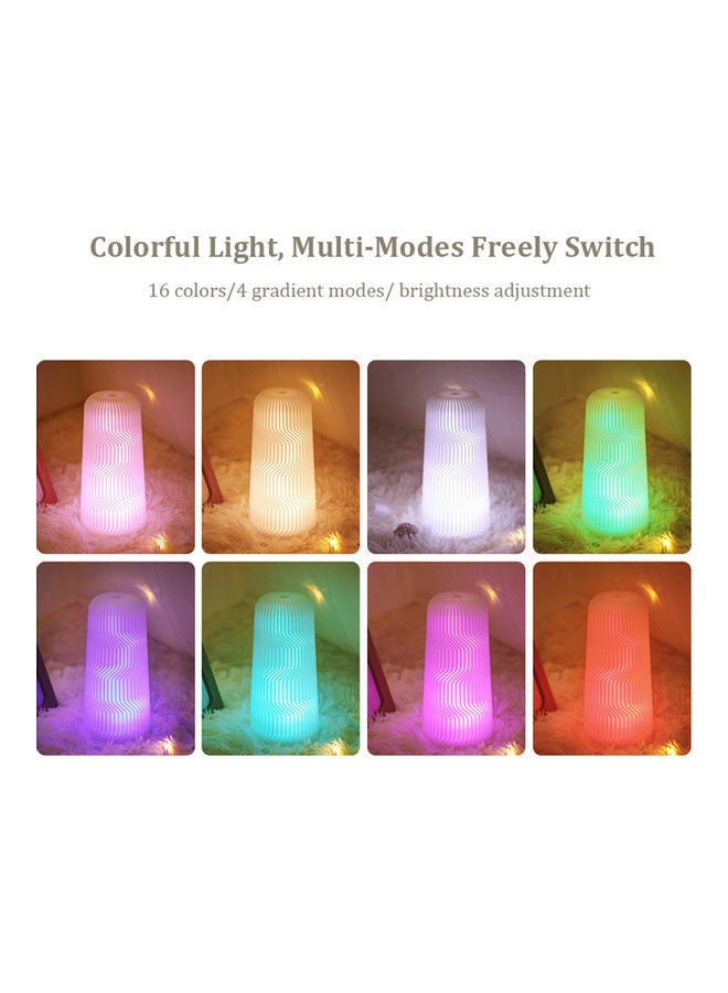 NIBEMINENT ZYS-3D printing lamp-phantom (remote control 16 colors) Ivory white 21*10*10cm - Image 3