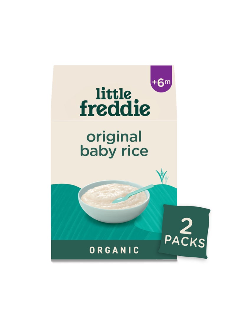 Little Freddie Organic Original Baby Rice (6+ Months) 160g - Image 1