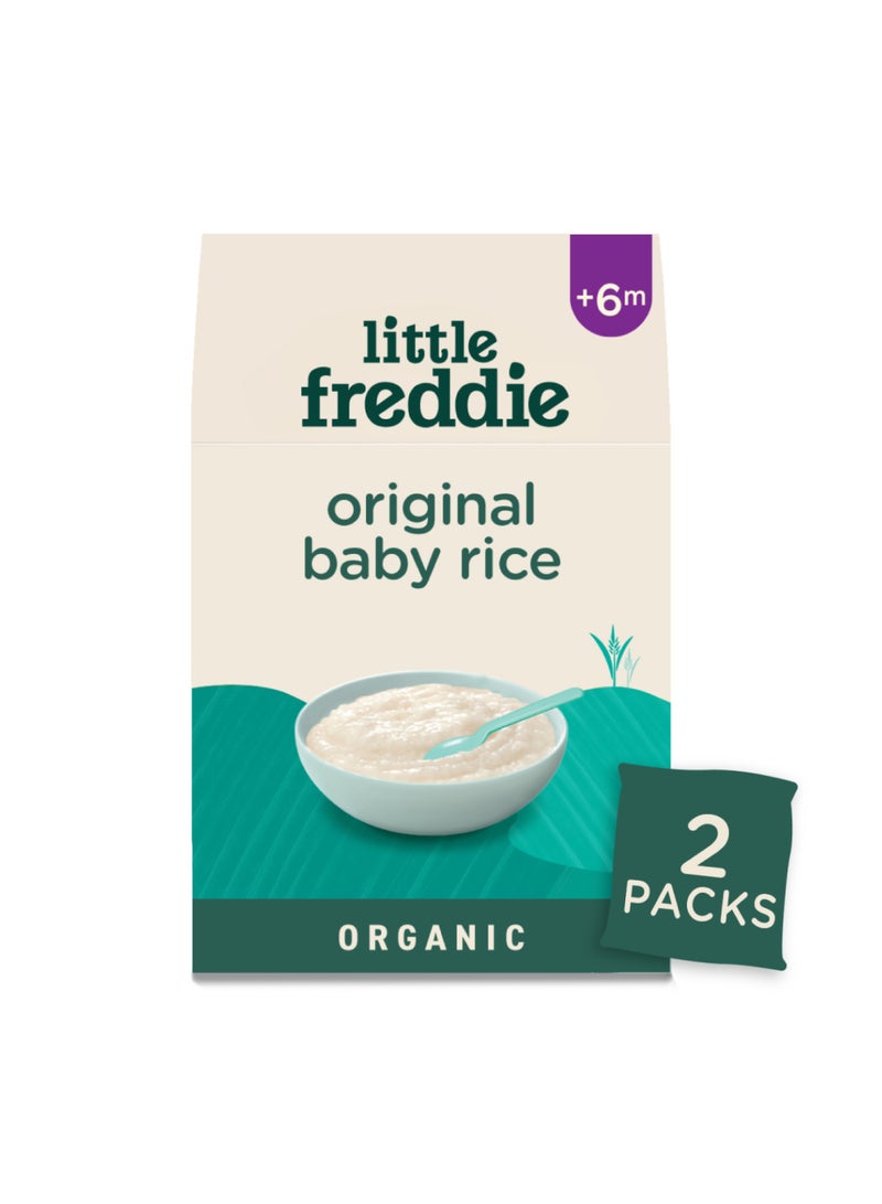 Little Freddie Organic Original Baby Rice Cereal (6+ Months) - Image 1