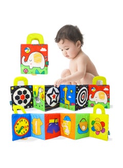 Generic Montessori Early Education Cloth Book Bed Baby Tear Not To Rot Stereo 0-3 Years Old Baby Children's Educational Learning Toys-Color:Dolphin Folding Cloth Book Bed-Specifications:OPP Packaging  - Image 3