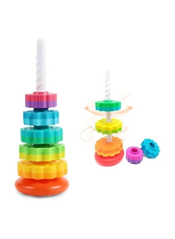 Stacking toys for toddlers, educational toys for kids, stacking for autism  - Image 1