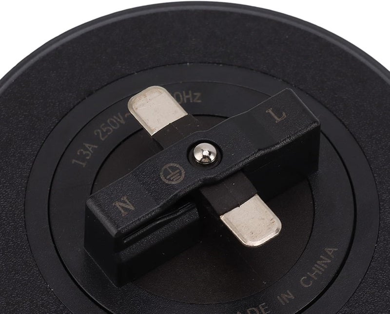 European standard strip for Track Railway Universal 3-Pin Track Socket Adapter for Smart Wall Electrical Power Track plugs, Light Grey - Image 1