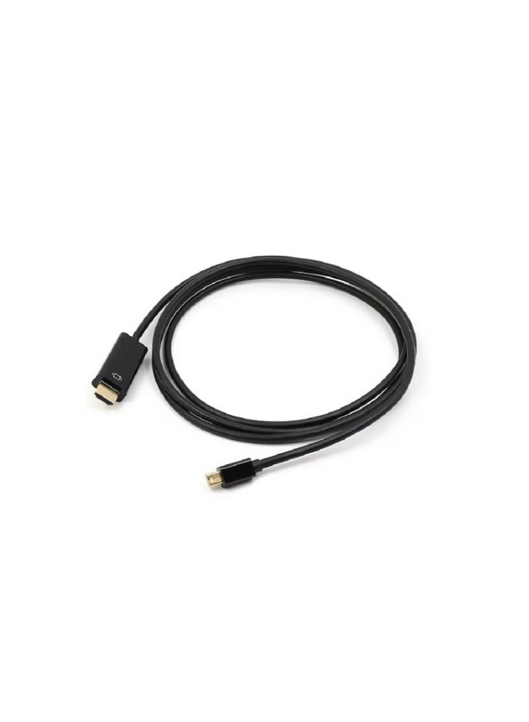 FUJISHKA Mini DisplayPort to HDMI Cable 1.8M, Thunderbolt to HDMI Cord with Optimal Chip Solution for MacBook Air/Pro, Surface Pro/Dock, iMac, Monitor, Projector – 1080P HD - Image 1