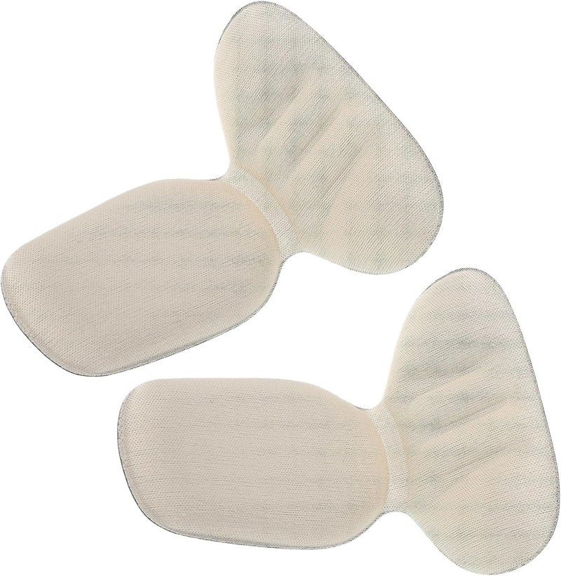 T-Shaped Foam Heel Sole Protector for High Heels Thickened Anti-Slip Self-Adhesive Pads Beige Cushions Preventing Foot Rubbing Shoe Bottom Repair Inserts for Women - Image 1